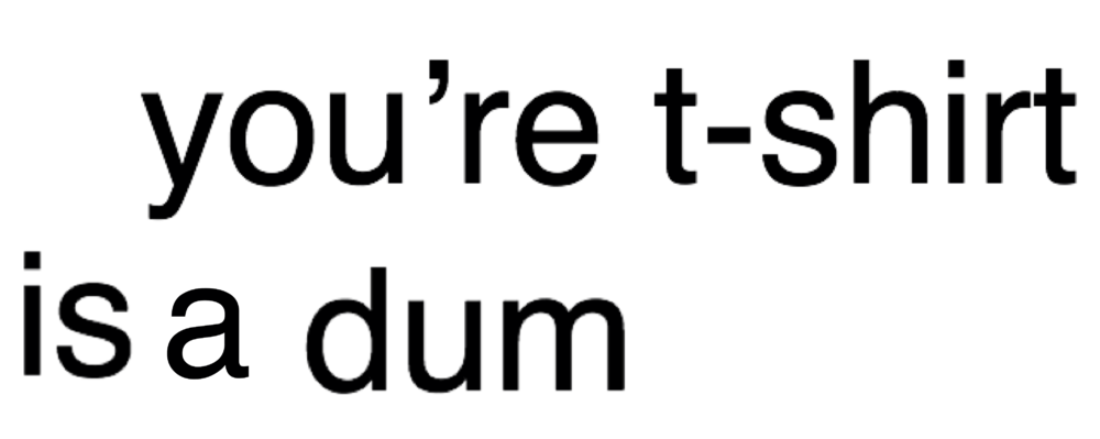 SAY WHAT YOU MEAN