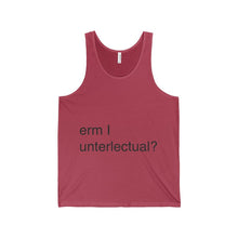 Unisex Jersey Tank