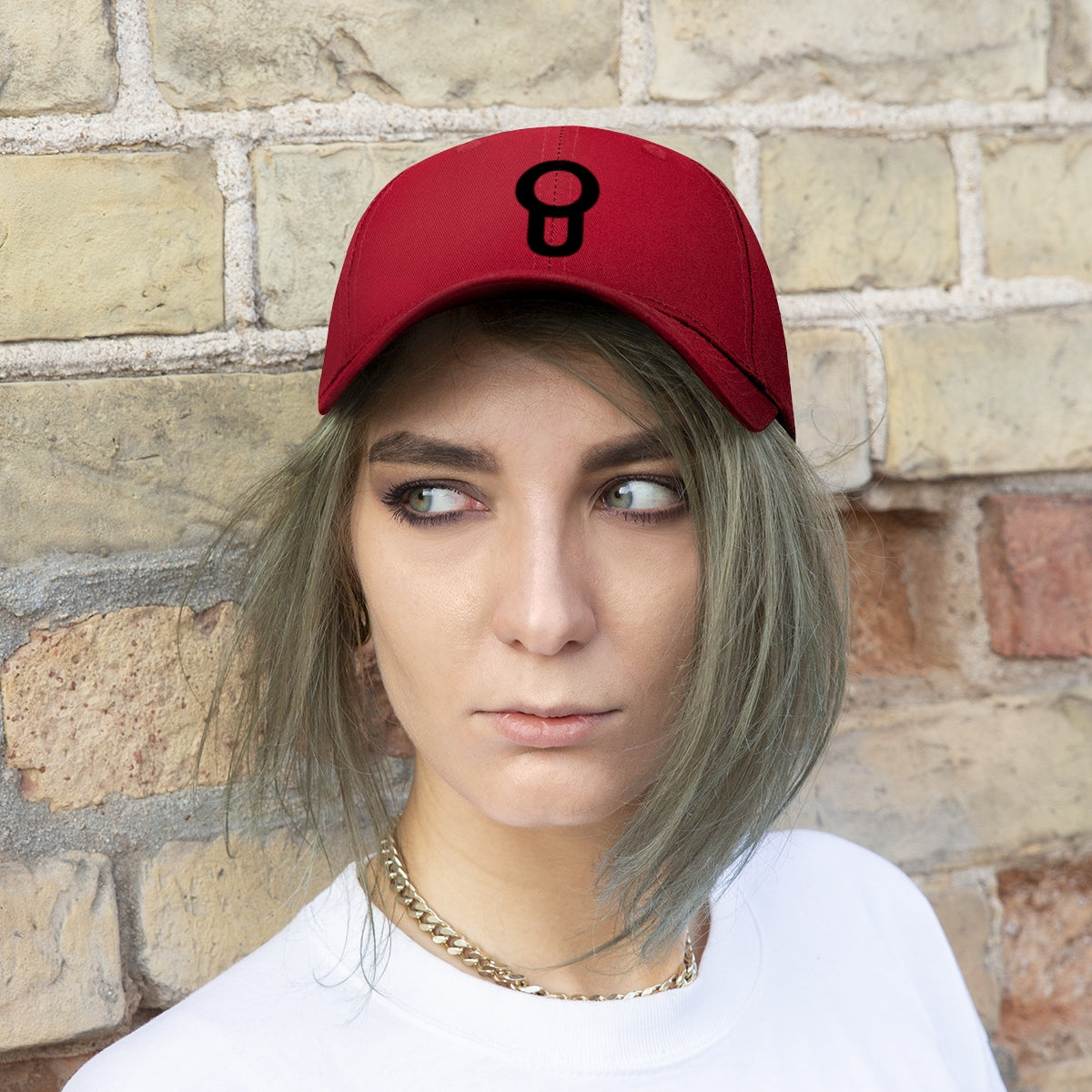 Unisex Twill Hat shows whos boss