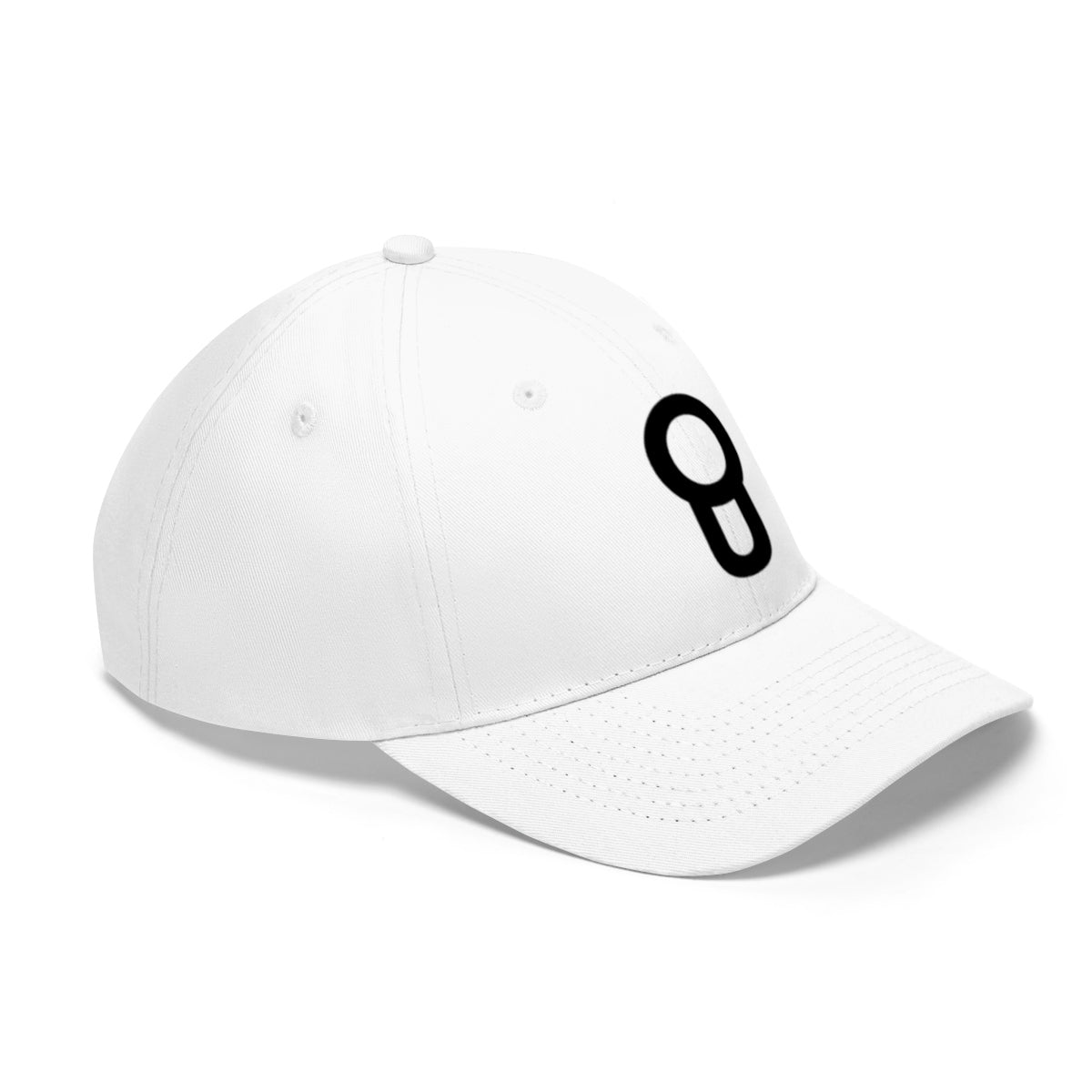 Unisex Twill Hat shows whos boss