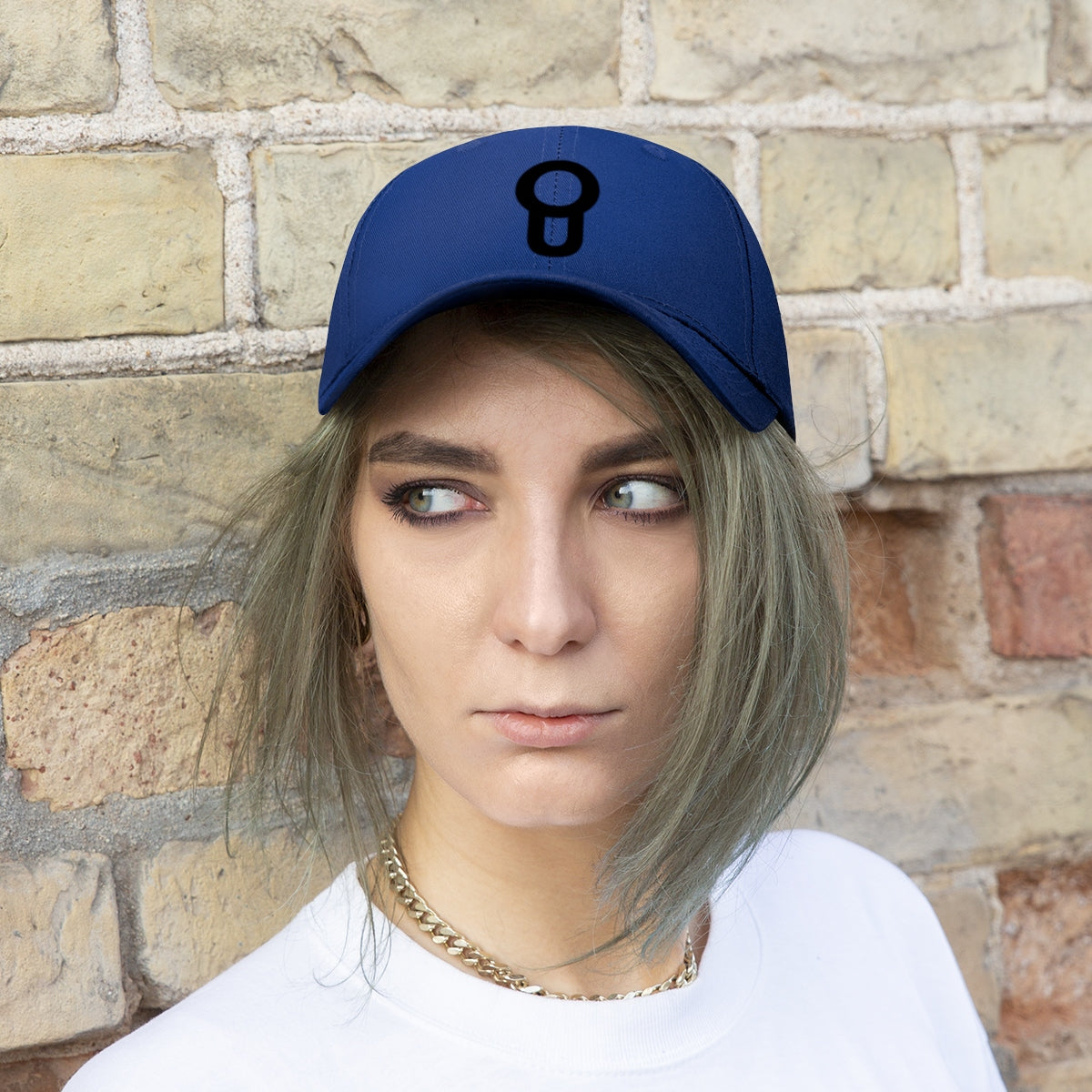 Unisex Twill Hat shows whos boss