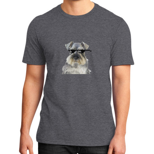 District T-Shirt (on man) Heather charcoal unorthodoxy
