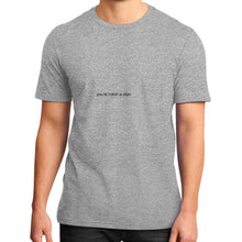 District T-Shirt (on man) Heather grey unorthodoxy