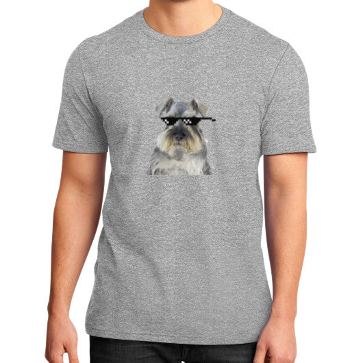 District T-Shirt (on man) Heather grey unorthodoxy