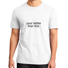 District T-Shirt (on man) White unorthodoxy