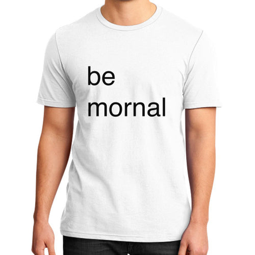 District T-Shirt (on man) White unorthodoxy
