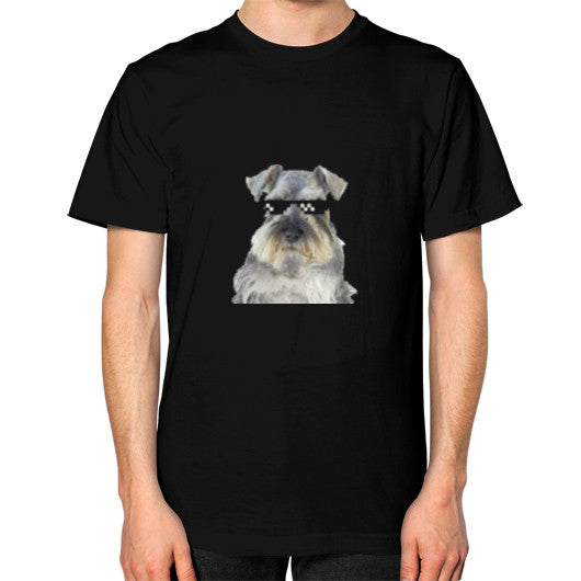 Unisex T-Shirt (on man) Black unorthodoxy