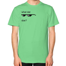 Unisex T-Shirt (on man) Grass unorthodoxy