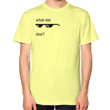 Unisex T-Shirt (on man) Lemon unorthodoxy