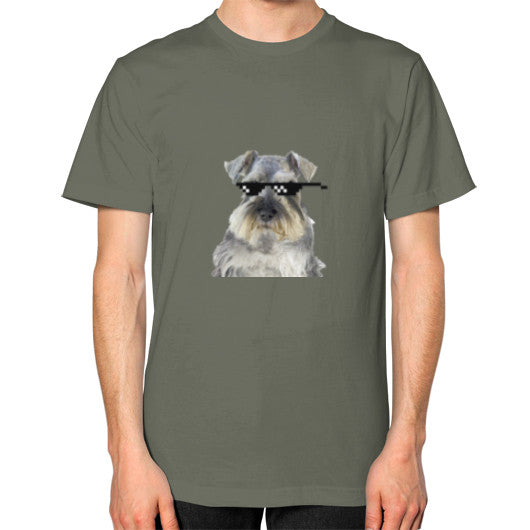 Unisex T-Shirt (on man) Lieutenant unorthodoxy