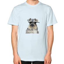 Unisex T-Shirt (on man) Light blue unorthodoxy