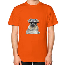 Unisex T-Shirt (on man) Orange unorthodoxy