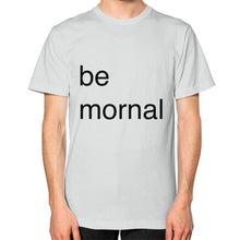 Unisex T-Shirt (on man) Silver unorthodoxy