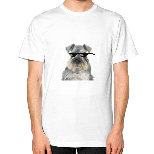 Unisex T-Shirt (on man) White unorthodoxy