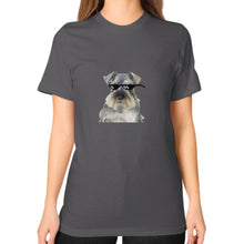 Unisex T-Shirt (on woman) Asphalt unorthodoxy