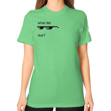 Unisex T-Shirt (on woman) Grass unorthodoxy