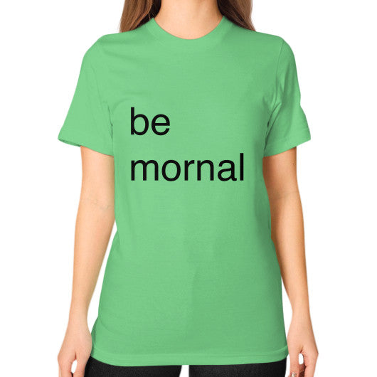 Unisex T-Shirt (on woman) Grass unorthodoxy