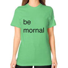 Unisex T-Shirt (on woman) Grass unorthodoxy