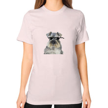 Unisex T-Shirt (on woman) Light pink unorthodoxy