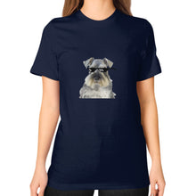 Unisex T-Shirt (on woman) Navy unorthodoxy