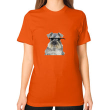 Unisex T-Shirt (on woman) Orange unorthodoxy