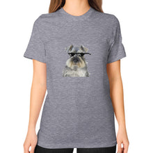 Unisex T-Shirt (on woman) Tri-Blend Grey unorthodoxy