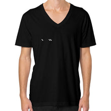 V-Neck (on man) Black unorthodoxy
