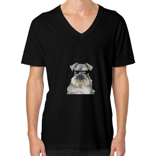 V-Neck (on man) Black unorthodoxy