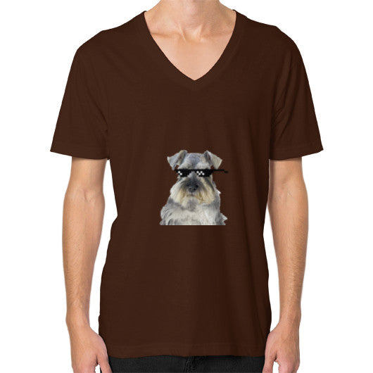 V-Neck (on man) Brown unorthodoxy