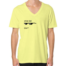 V-Neck (on man) Lemon unorthodoxy