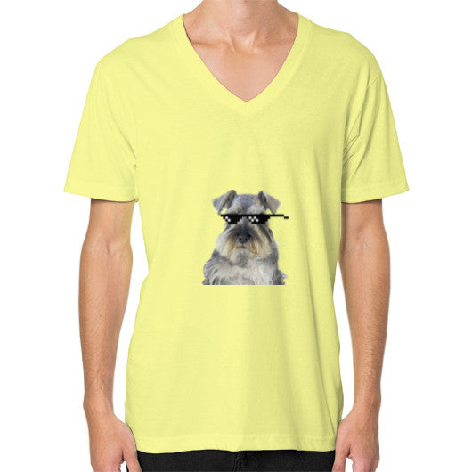 V-Neck (on man) Lemon unorthodoxy