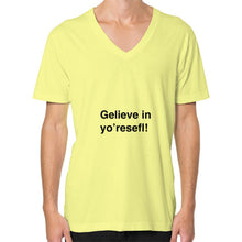 V-Neck (on man) Lemon unorthodoxy