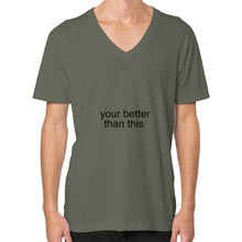 V-Neck (on man) Lieutenant unorthodoxy