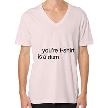 V-Neck (on man) Light pink unorthodoxy
