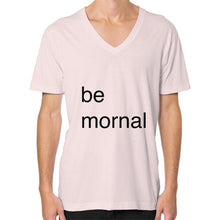 V-Neck (on man) Light pink unorthodoxy