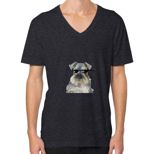 V-Neck (on man) Tri-Blend Black unorthodoxy