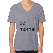 V-Neck (on man) Tri-Blend Grey unorthodoxy