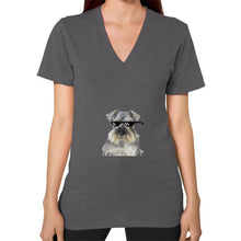 V-Neck (on woman) Asphalt unorthodoxy