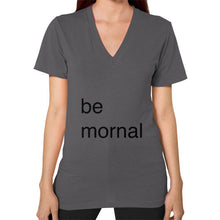 V-Neck (on woman) Asphalt unorthodoxy