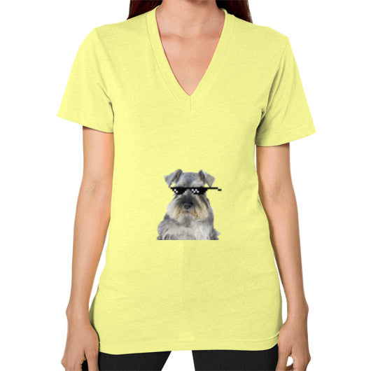 V-Neck (on woman) Lemon unorthodoxy