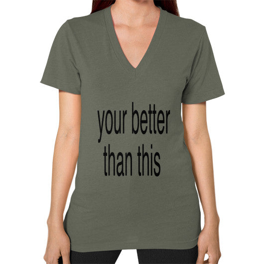 V-Neck (on woman) Lieutenant unorthodoxy