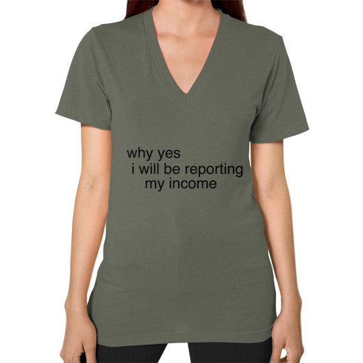V-Neck (on woman) Lieutenant unorthodoxy