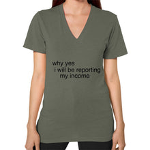 V-Neck (on woman) Lieutenant unorthodoxy