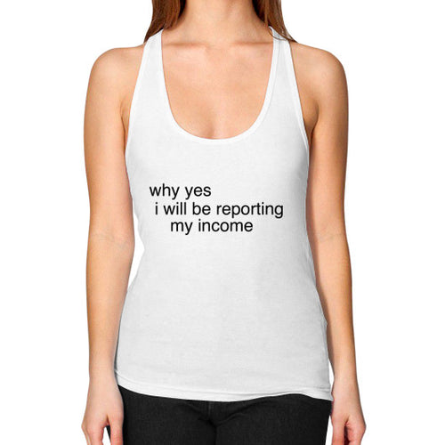 Women's Flowy Racerback Tank White unorthodoxy