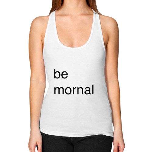 Women's Flowy Racerback Tank White unorthodoxy
