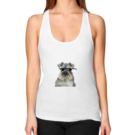Women's Flowy Racerback Tank White unorthodoxy