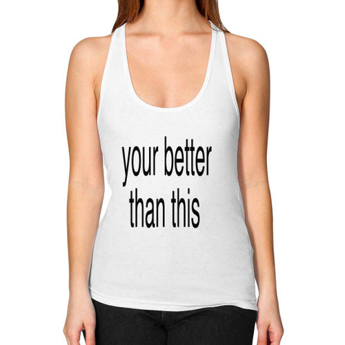 Women's Flowy Racerback Tank White unorthodoxy