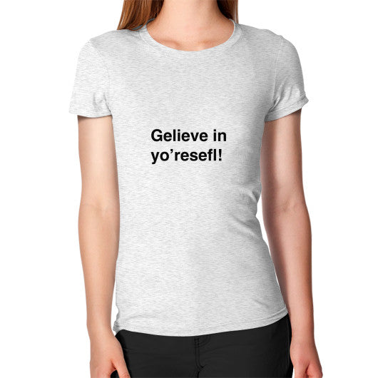 Women's T-Shirt Ash grey unorthodoxy
