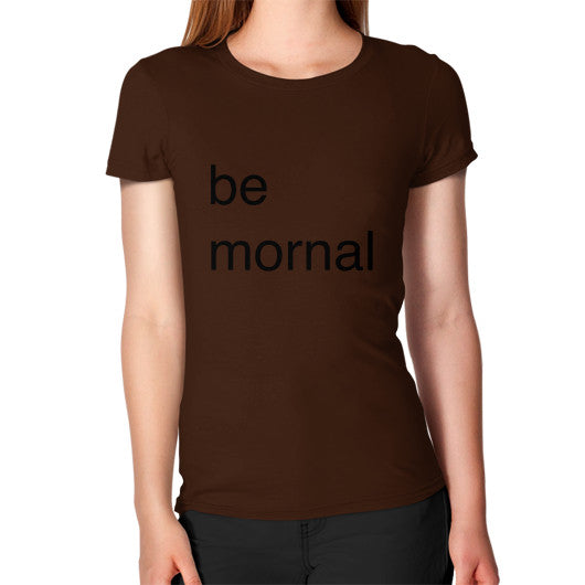 Women's T-Shirt Brown unorthodoxy