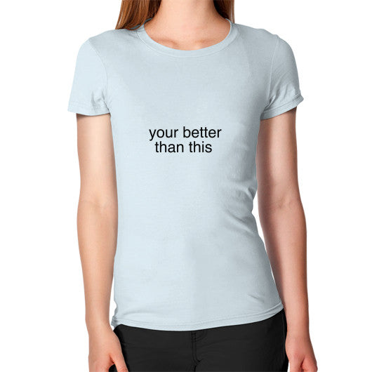Women's T-Shirt Light blue unorthodoxy
